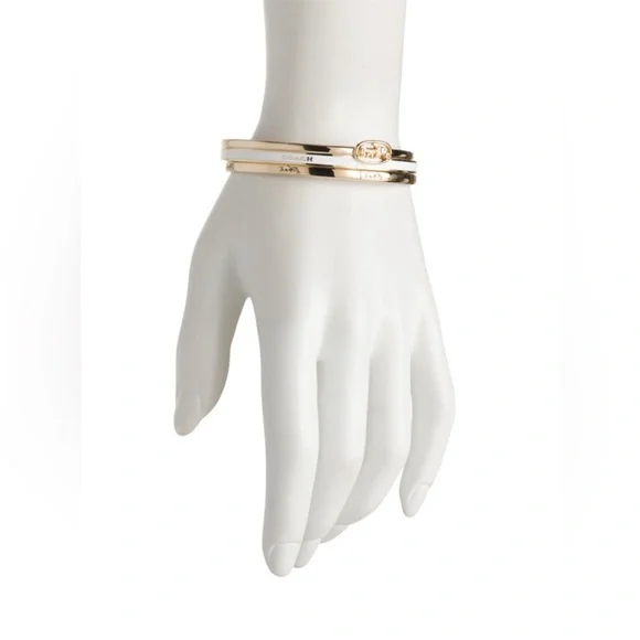 Coach Horse and Carriage Gold Bangle Set - Picture 5 of 5